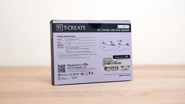 點我看大圖 這才是真正的給創作者的產品!T-Create CLASSIC PCIe 4.0 SSD