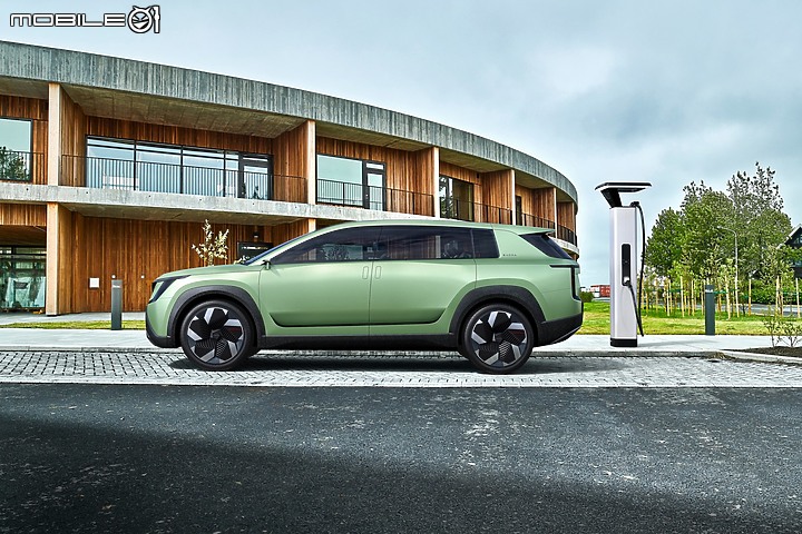【海外新訊】Skoda Vision 7S登場,同步更新品牌廠徽呈現全新設計語言!