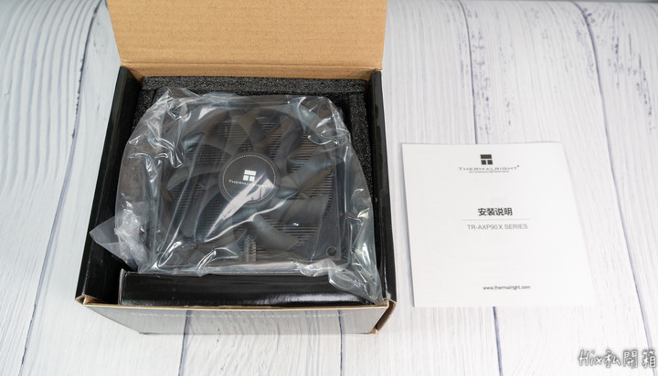 點我看大圖 極黑微型散熱 索摩樂AXP90-X53 FULLBLACK