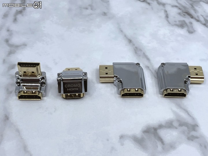 [開箱] WaveSplitter威世波 HDMI 2.1線、LINDY林帝 鉻系列 HDMI 2.0極細線+轉向接頭