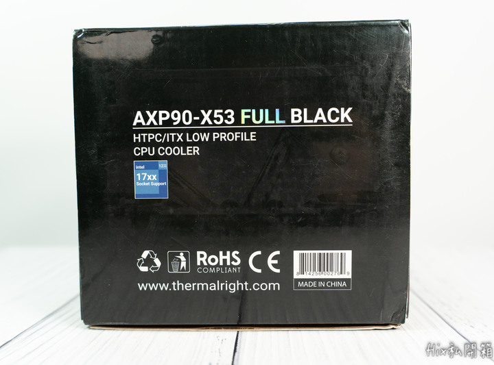 極黑微型散熱 索摩樂AXP90-X53 FULLBLACK