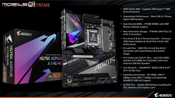 AMD X670E/X670 晶片組主機板詳細資訊揭露 5 大廠 16 款新品一次看!