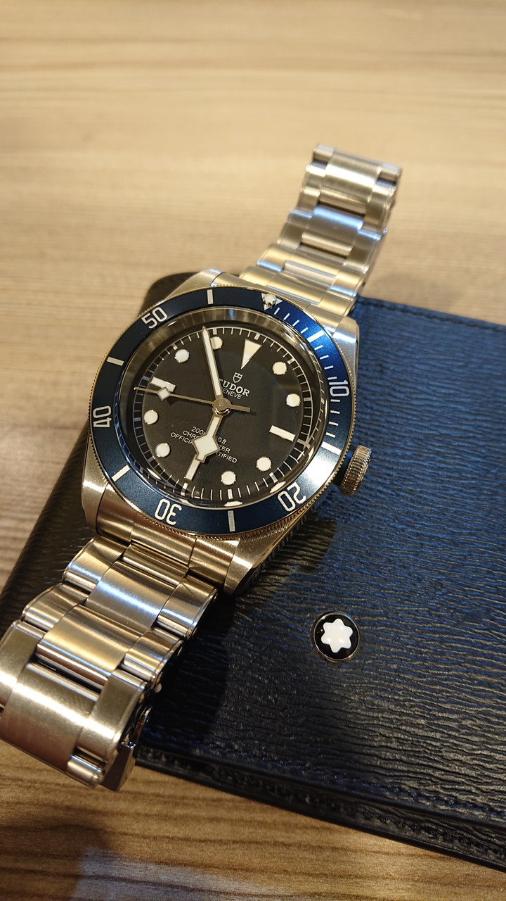 開箱:TUDOR BLACK BAY 藍鋁圈潛水錶 M79230B
