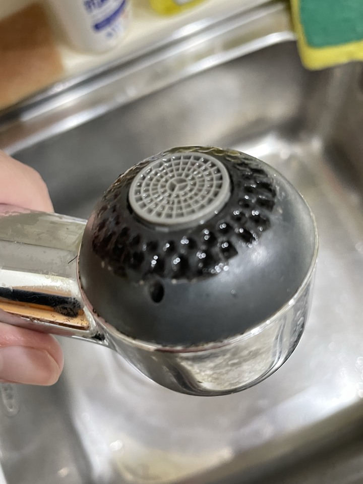 起泡器拆除及簡易濾水器安裝