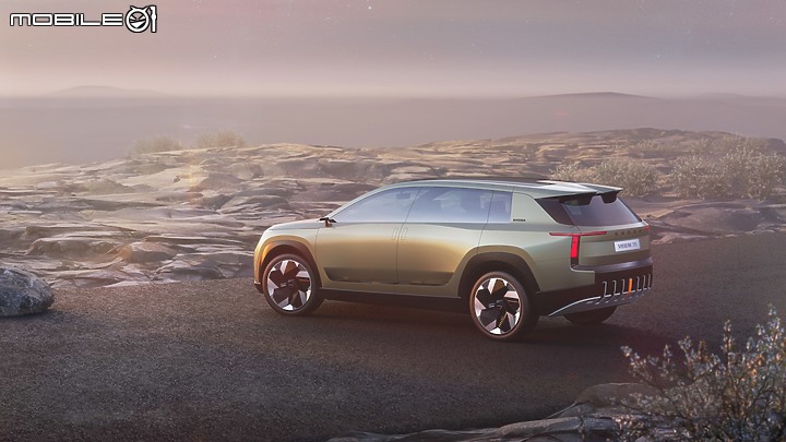 【海外新訊】Skoda Vision 7S登場,同步更新品牌廠徽呈現全新設計語言!