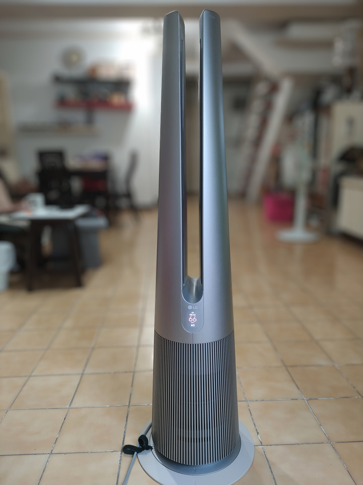 [實機體驗] LG PuriCare AeroTower 風革機 - 打造居家的純淨自然風