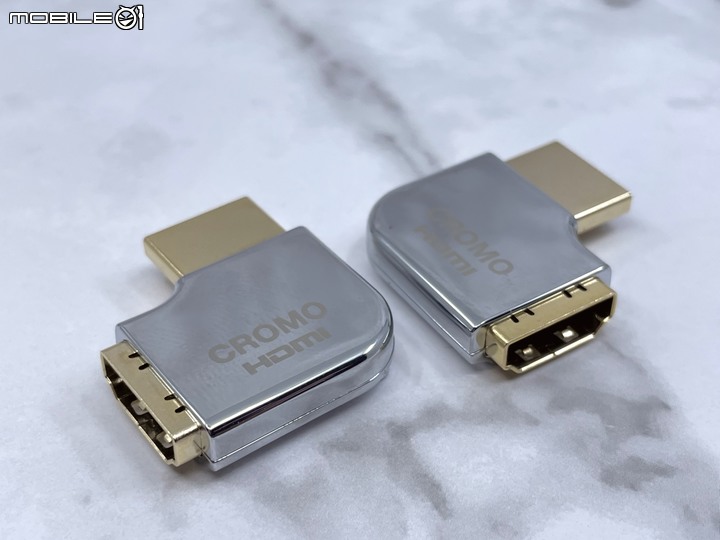 [開箱] WaveSplitter威世波 HDMI 2.1線、LINDY林帝 鉻系列 HDMI 2.0極細線+轉向接頭