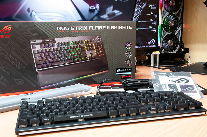 點我看大圖 「ROG Strix Flare II Animate」 - 無良推坑開箱文。