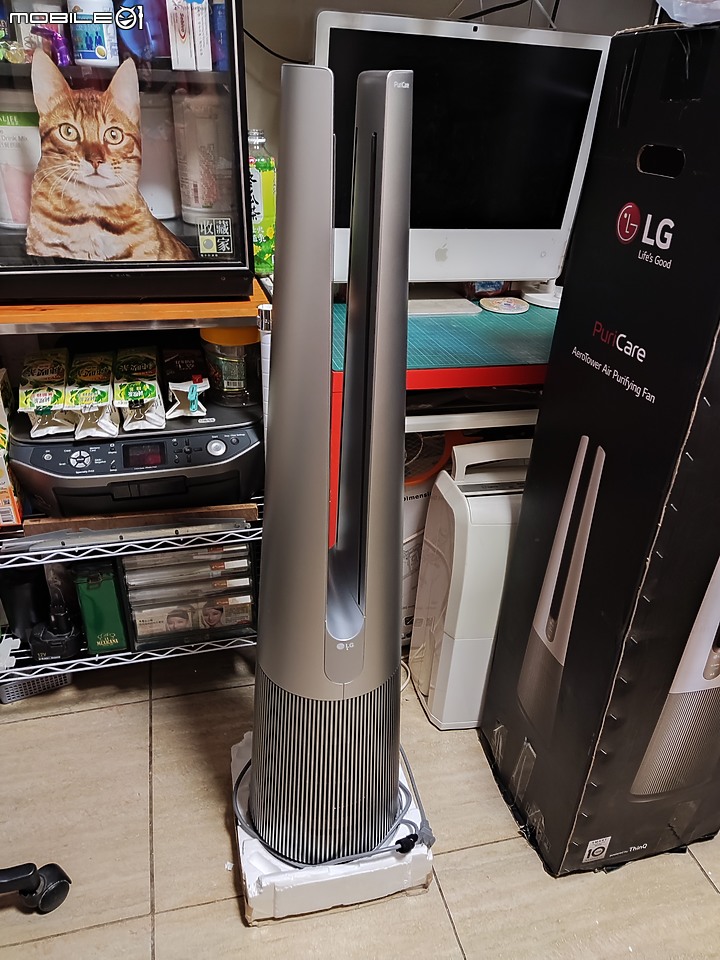 【 體驗分享 】精緻質感造就生活品味，空氣循環清淨科技的再進化！ LG_AeroTower 風革機試用小記。