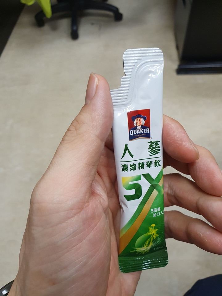 桂格 5X人蔘濃縮精華飲,你的好精神應援團 ! ~試飲心得分享~