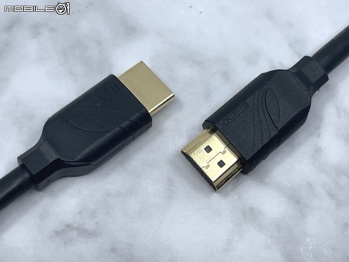 [開箱] WaveSplitter威世波 HDMI 2.1線、LINDY林帝 鉻系列 HDMI 2.0極細線+轉向接頭