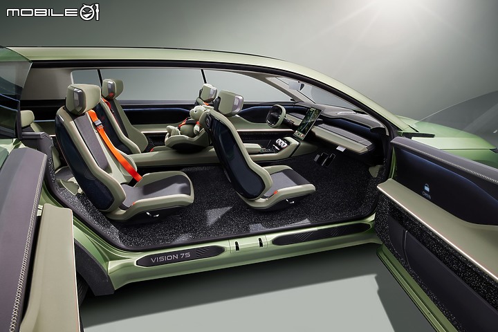 【海外新訊】Skoda Vision 7S登場，同步更新品牌廠徽呈現全新設計語言！