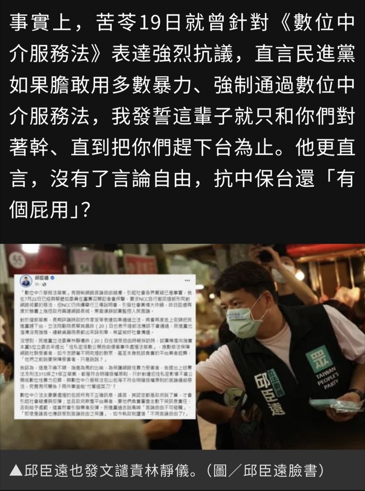 選出「林靜儀」這種立委真可悲！