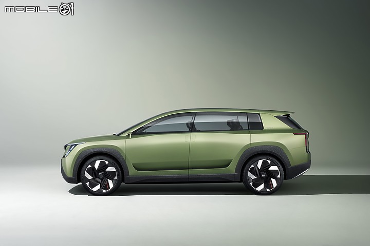 【海外新訊】Skoda Vision 7S登場，同步更新品牌廠徽呈現全新設計語言！