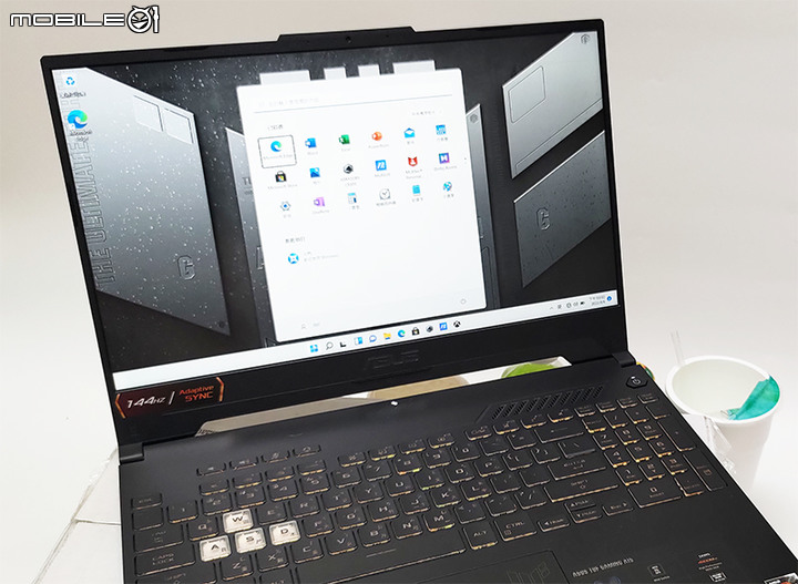 家用升級電競筆電TUF FA507RM…開箱