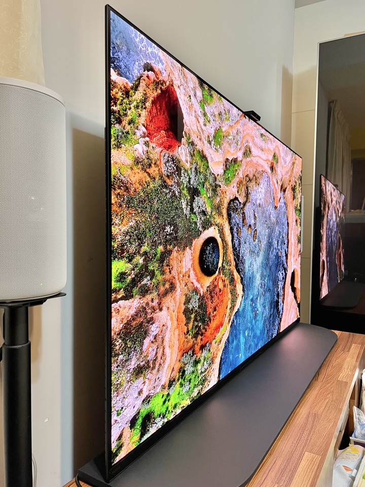 Sony Bravia QD-OLED 65A95K 簡易開箱 (Bravia CAM 10/12更新 功能已開放)