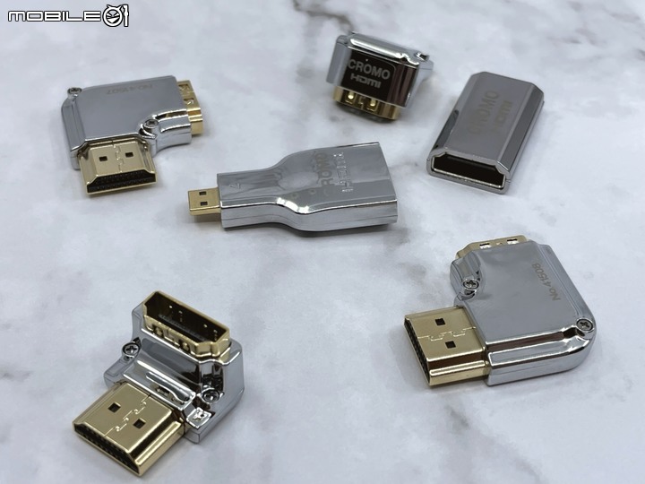 [開箱] WaveSplitter威世波 HDMI 2.1線、LINDY林帝 鉻系列 HDMI 2.0極細線+轉向接頭