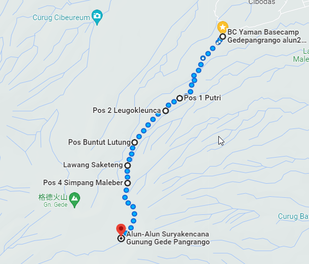 格德火山 - Gunung Gede (印尼Cianjur)