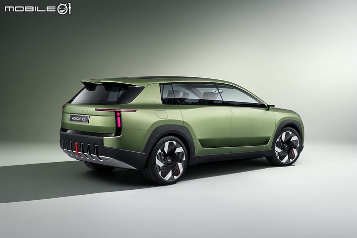 【海外新訊】Skoda Vision 7S登場，同步更新品牌廠徽呈現全新設計語言！
