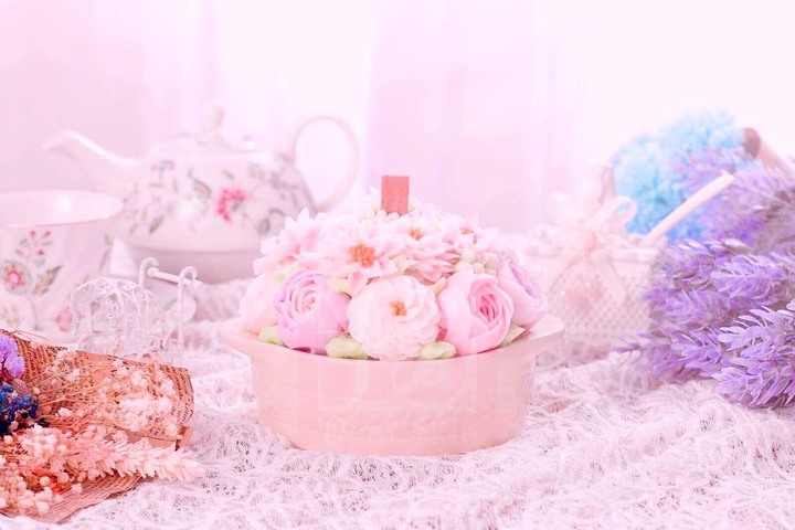 🕯蠟燭、擠花、裱花、果凍蠟燭