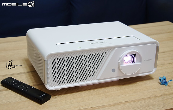 ViewSonic X1新一代LED無線智慧投影機開箱分享