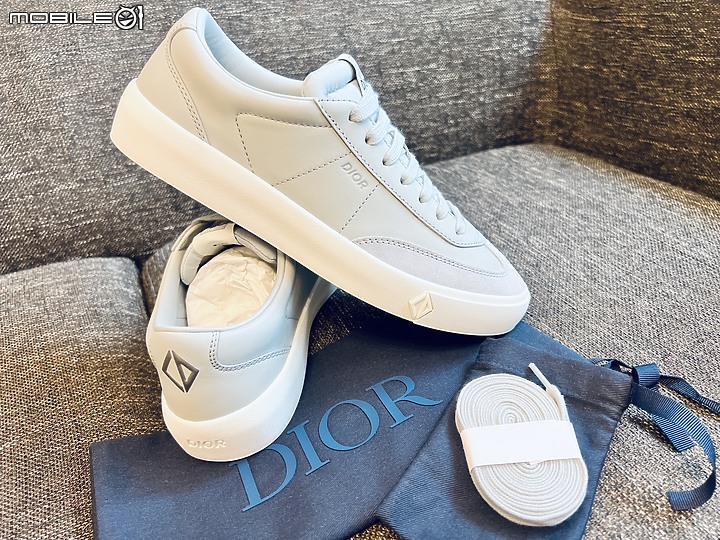 「開箱」DIOR 迪奧灰 B101 休閑鞋
