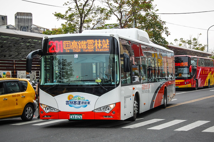 台灣巴士很多是中國品牌