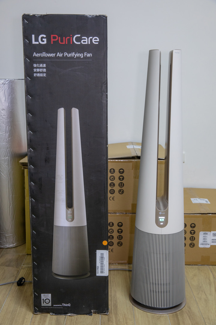 [體驗] LG PuriCare AeroTower 風革機 好好迎接每日清淨好生活