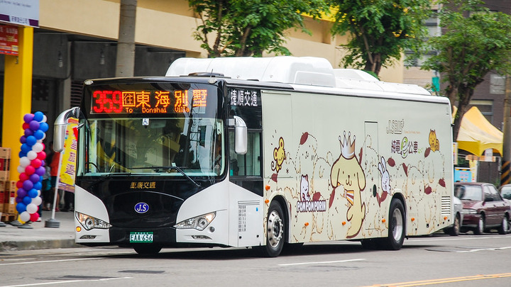 台灣巴士很多是中國品牌