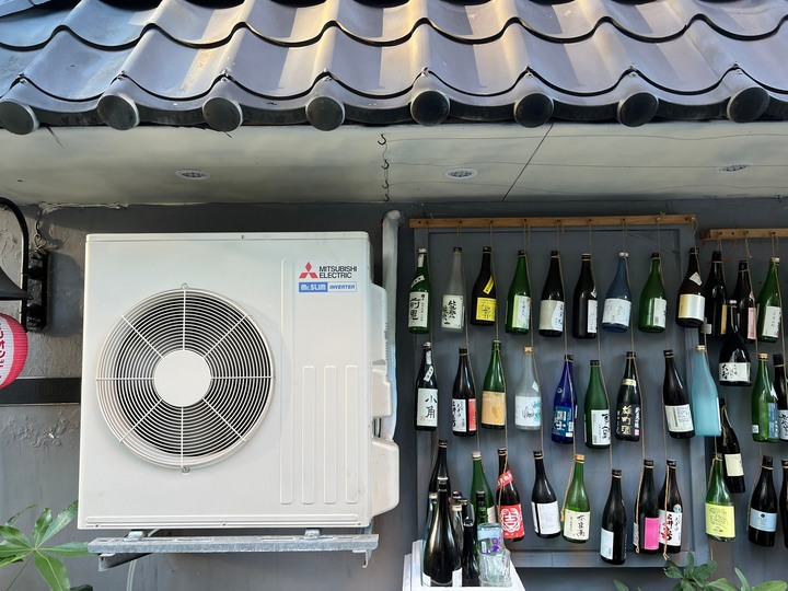 居酒屋安裝三菱電機靜音大師HS80分享