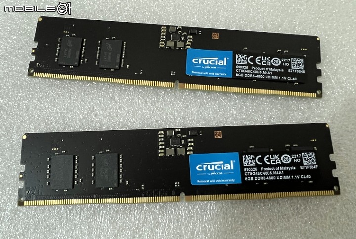 點我看大圖 美光 Crucial D5 元年開啟 Micron Crucial DDR5 4800 大降價搶市