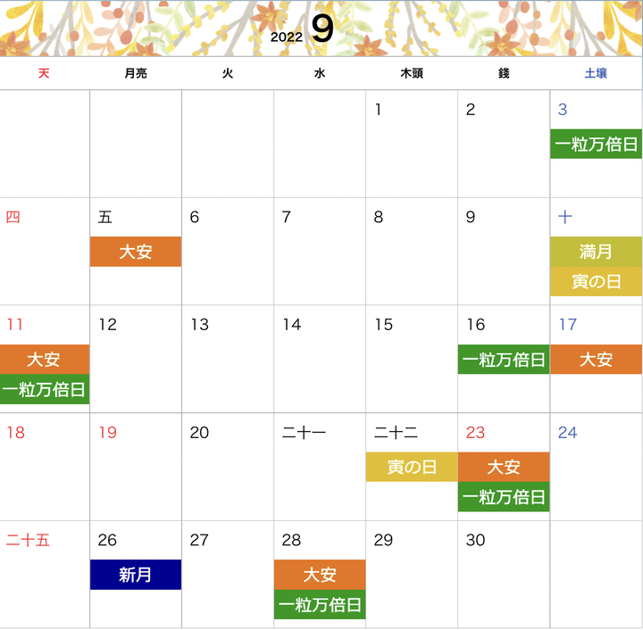 原來買皮夾除了顏色很重要以外 日子也很重要?