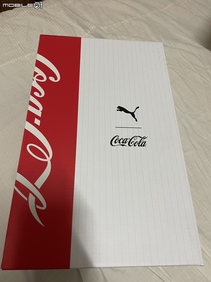 開箱文 PUMA&COCA COLA 聯名鞋