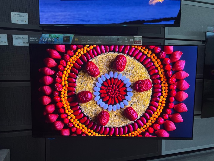 點我看大圖 首次見到QD-OLED A95K賞機分享