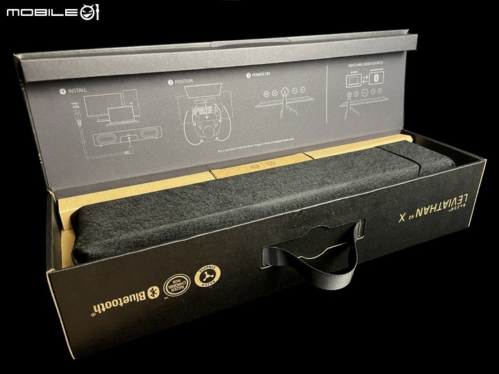 [開箱] 小巧花俏 雷蛇 Leviathan V2 X PC Gaming Soundbar
