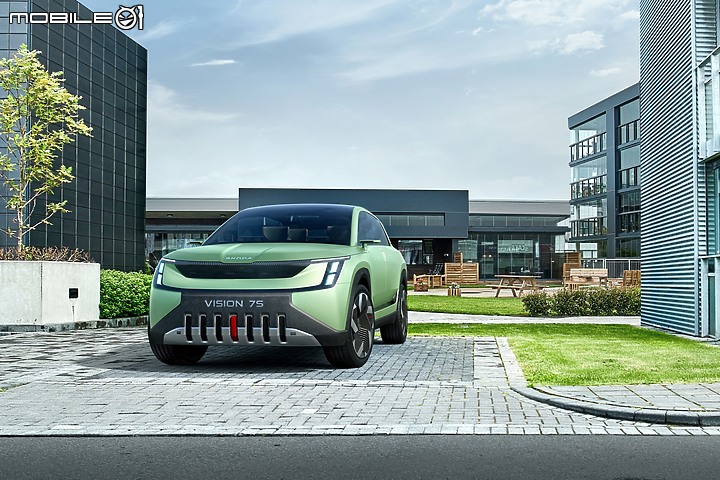 【海外新訊】Skoda Vision 7S登場,同步更新品牌廠徽呈現全新設計語言!