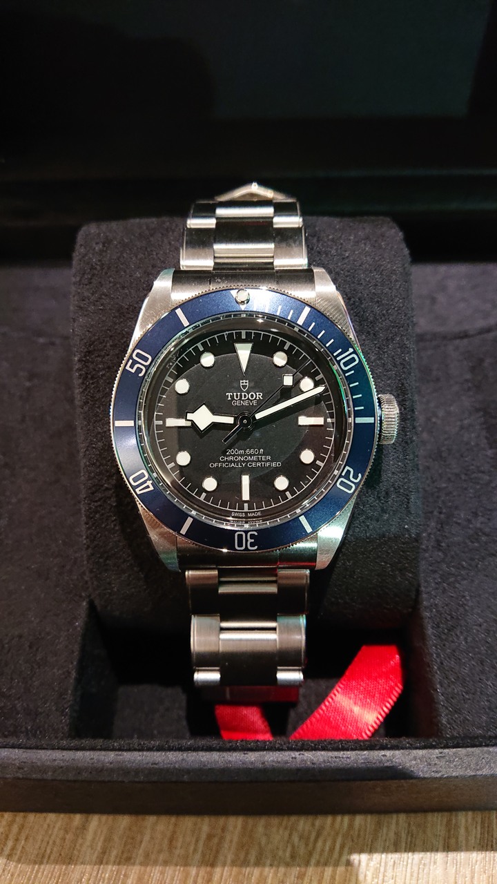 開箱:TUDOR BLACK BAY 藍鋁圈潛水錶 M79230B