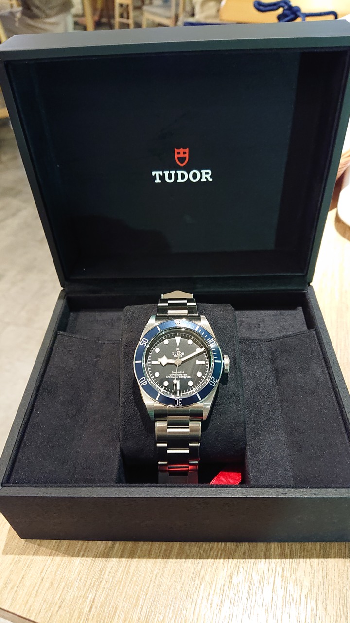 開箱:TUDOR BLACK BAY 藍鋁圈潛水錶 M79230B