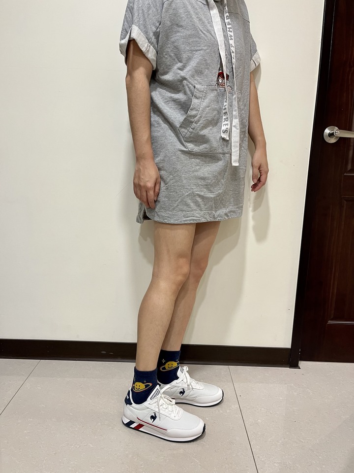 LE COQ SPORTIF 經典鞋+長版短袖T恤開箱