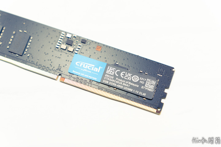 點我看大圖 【開箱】DDR5元年開啟!? 美光 DDR5 4800CL40 8G*2
