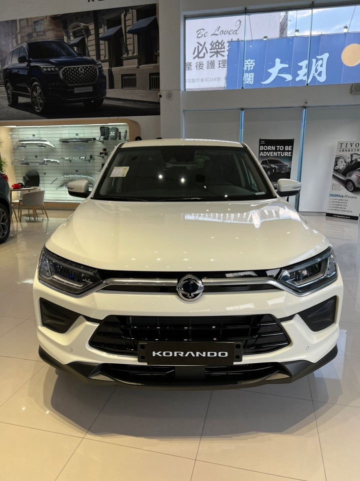 雙龍KORANDO台中展間賞車心得