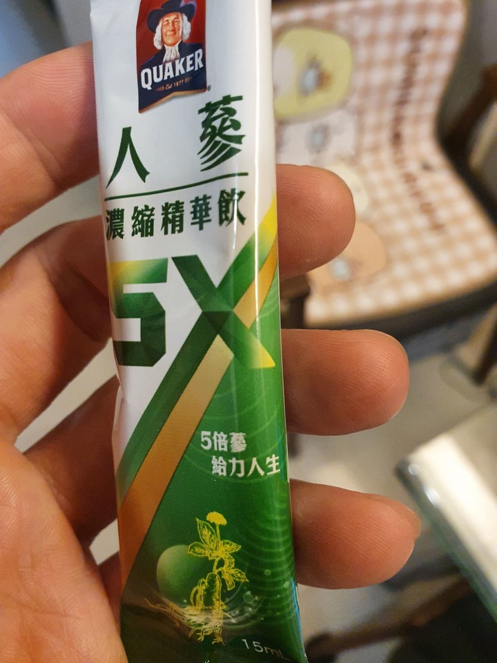 桂格 5X人蔘濃縮精華飲,你的好精神應援團 ! ~試飲心得分享~