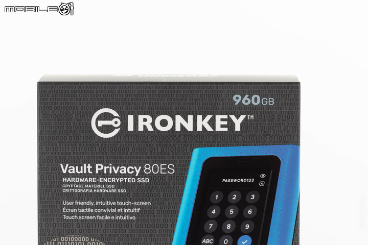 Kingston IRONKEY Vault Privacy 80ES 攜帶式加密 SSD 開箱試用 在外保護個人資料的可靠鐵壁