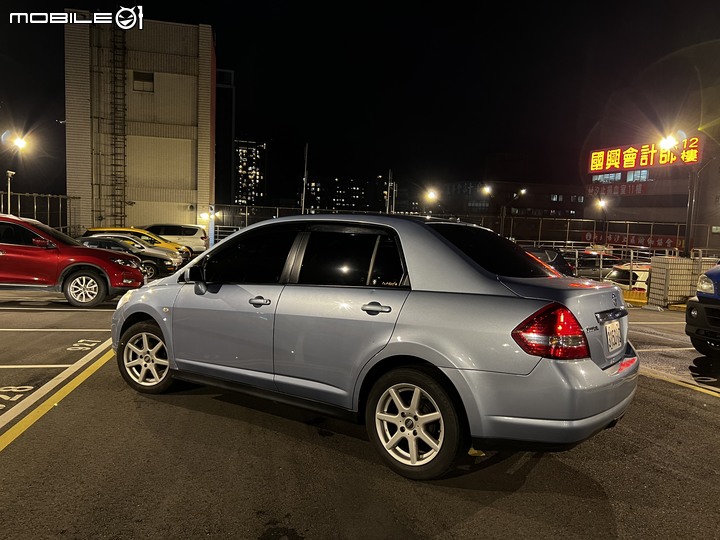 Nissan Tiiida 更換鋁圈