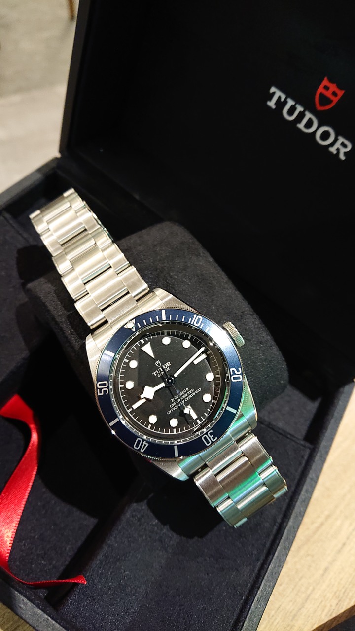 開箱:TUDOR BLACK BAY 藍鋁圈潛水錶 M79230B