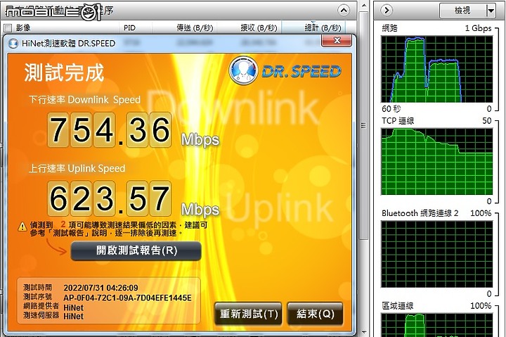 中華電信BRAS 225X初速未解決及其他問題？