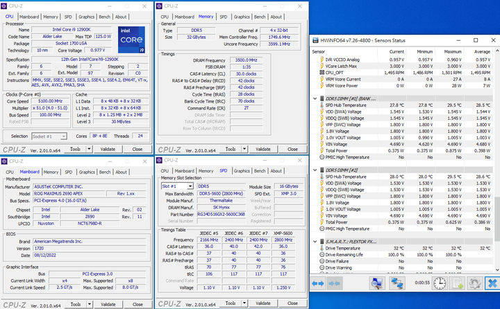 TOUGHRAM XG RGB D5 5600MT/s 2x16GB kit white開箱