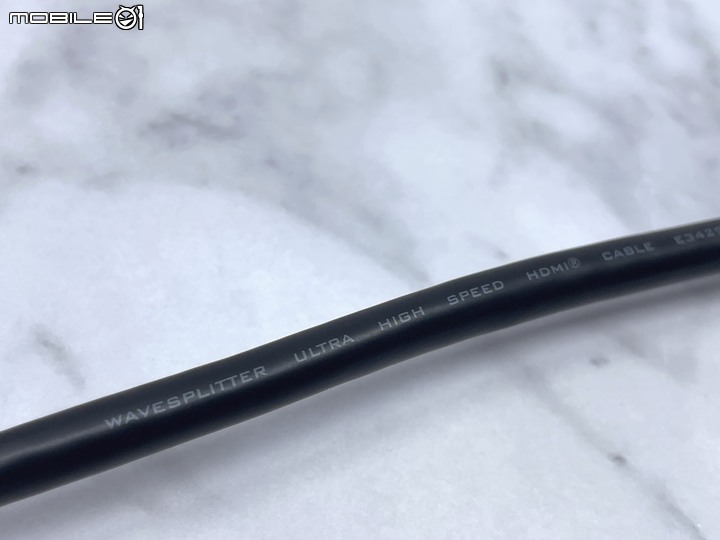 [開箱] WaveSplitter威世波 HDMI 2.1線、LINDY林帝 鉻系列 HDMI 2.0極細線+轉向接頭