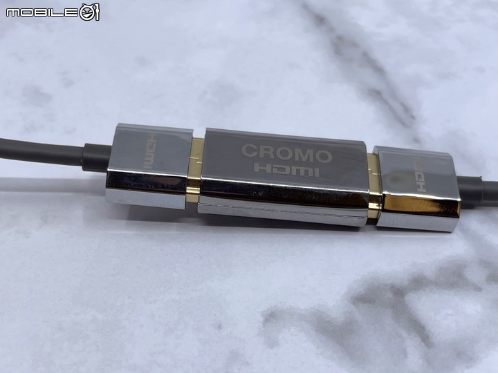 [開箱] WaveSplitter威世波 HDMI 2.1線、LINDY林帝 鉻系列 HDMI 2.0極細線+轉向接頭