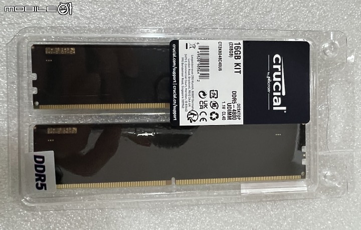 點我看大圖 美光 Crucial D5 元年開啟 Micron Crucial DDR5 4800 大降價搶市